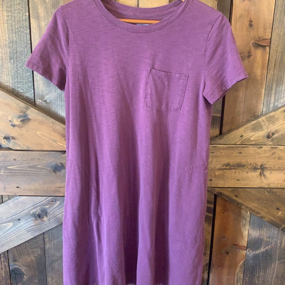 Purple Duluth T-shirt Dress